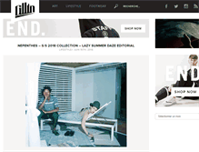 Tablet Screenshot of glltn.com
